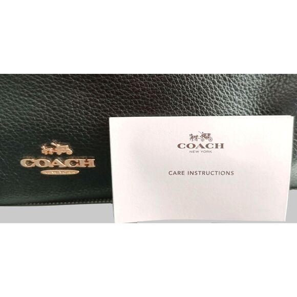 NEW Coach Celeste black pebbled leather Convertible Hobo bag - Picture 3 of 4